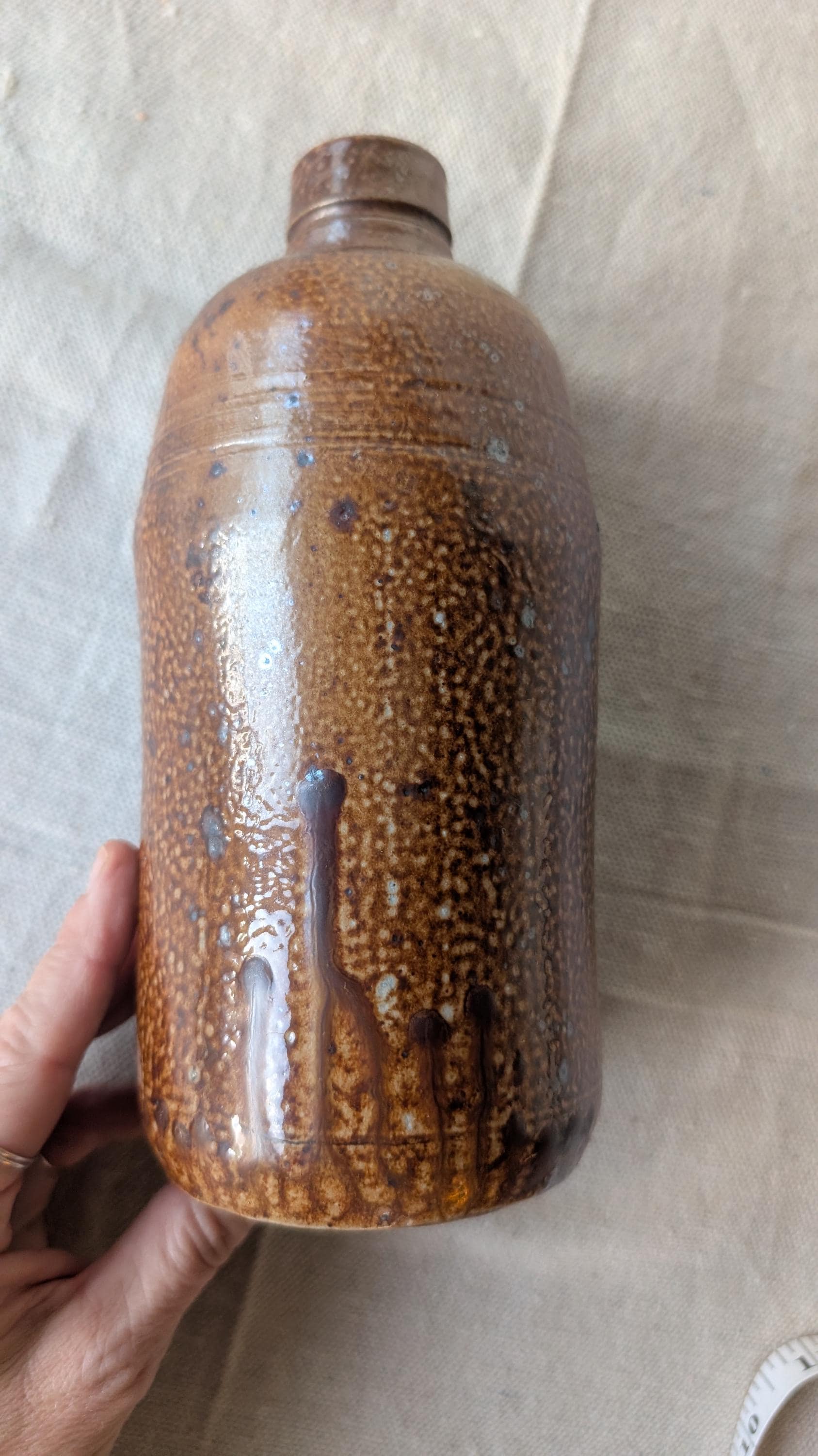 1800～1900年代のヨーロッパの塩釉陶器酒瓶 - Etsy 日本