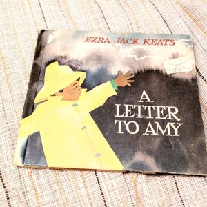 Ezra Jack Keats Una carta a Amy 1968 primera edición libro tapa dura