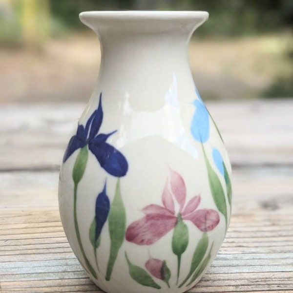 Iris Vase Etsy