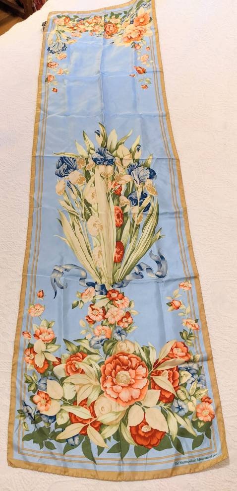 メトロポリタン美術館　シルク　ストール　新品未使用　スカーフ　マフラー　伝統工芸 il_fullxfull.3716134614_2f9m.jpg