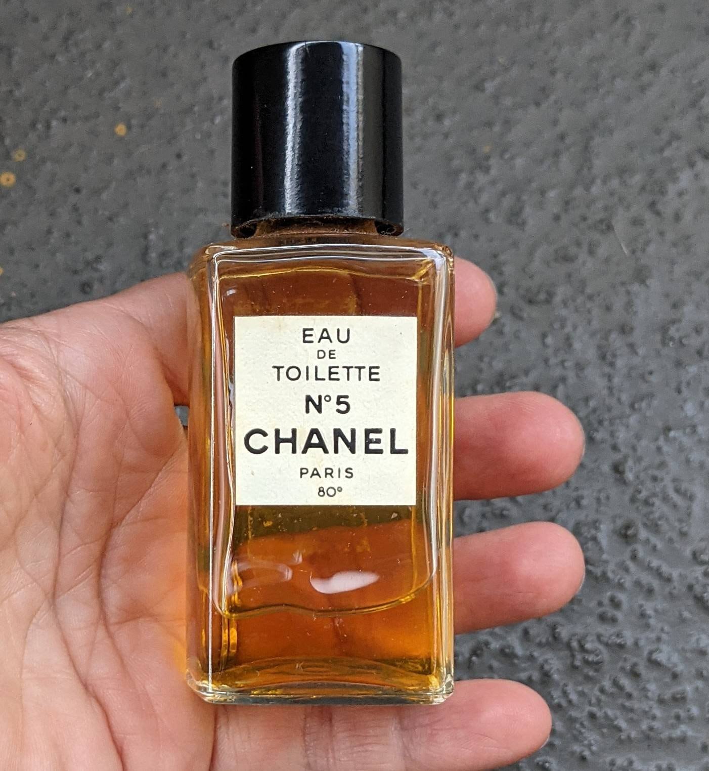 Antique Chanel Paris No.5 80 Eau De Toilette 