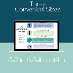 Digital Print: DBT TIPP Coping Skills