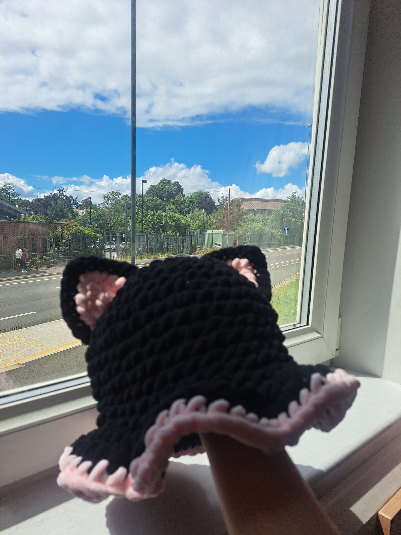 Chunky Crochet Cat Style Ruffle Hat - Etsy