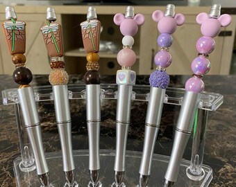 Bling pens, beaded pens, glitzy pens, ballpoint pen, decorative pen