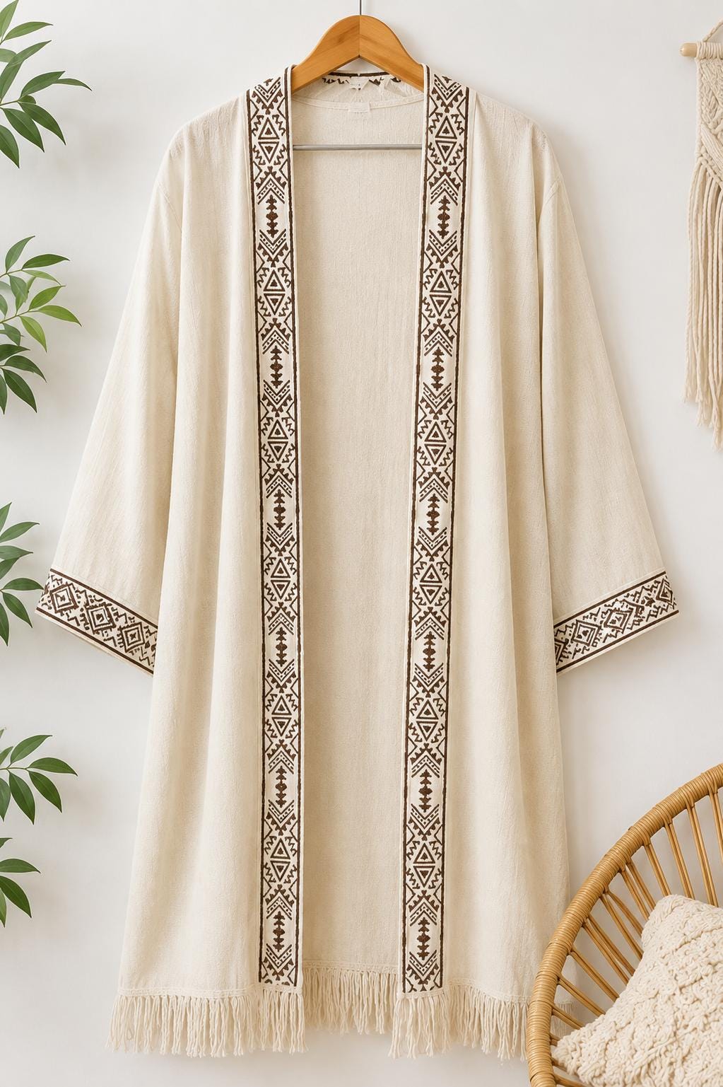 Mens Fringe Cardigan - Etsy