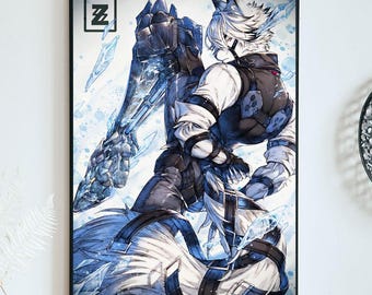 Zenless Zone Zero Canvastryck: Von Lycaon Wall Art