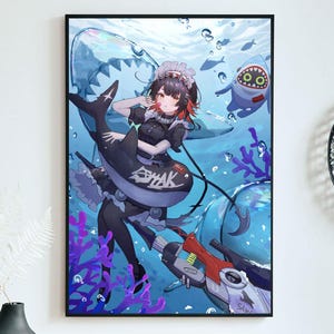Zenless Zone Zero Ellen Joe Canvas Print: ZZZ Wall Art