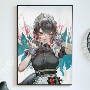 Zenless Zone Zero Ellen Joe Canvas Print: Anime Wall Art