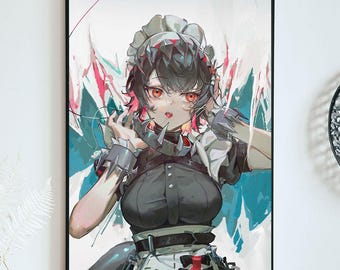 Zenless Zone Zero Ellen Joe Canvas Print: Anime Wall Art
