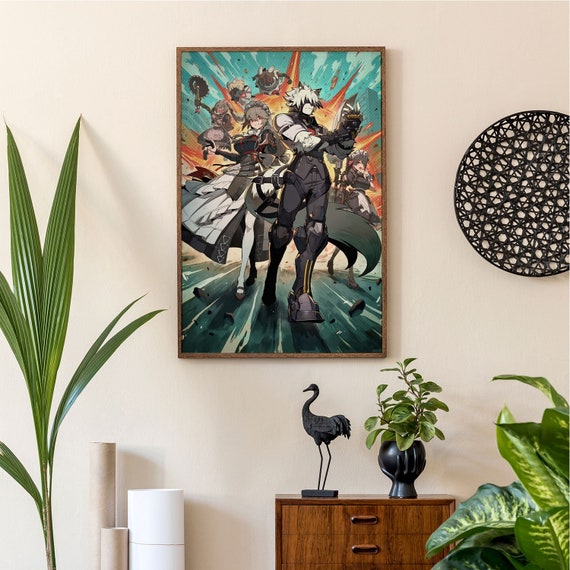 Zenless Zone Zero Canvas Print: ZZZ Anime Wall Art - Etsy