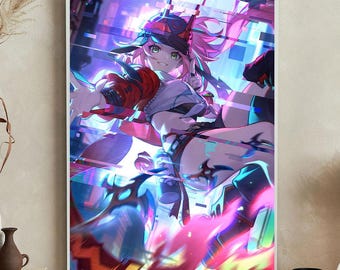 Zenless Zone Zero Rappa Canvas Print: Extra Large Wall Art