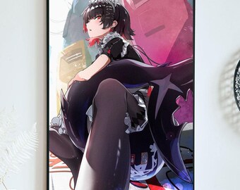 Ellen Joe ZZZ Canvas Print: Extra Large Anime Wall Art