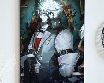 Zenless Zone Zero Von Lycaon Canvas Art Print: Extra Large Home Decor