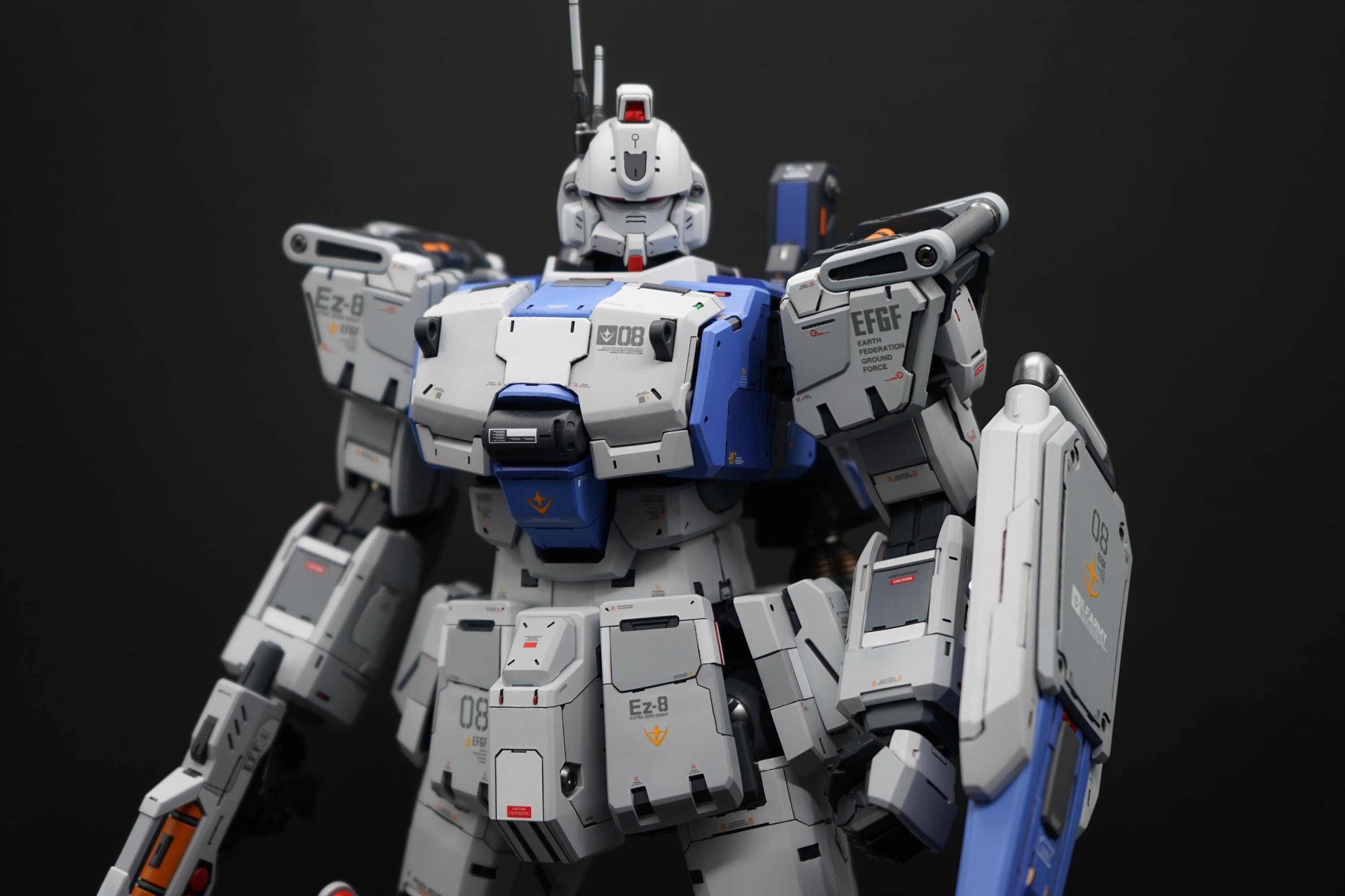 SH Studio 1/60 PG Perfect Grade Rx-79(g) EZ-8 Professionally Built
