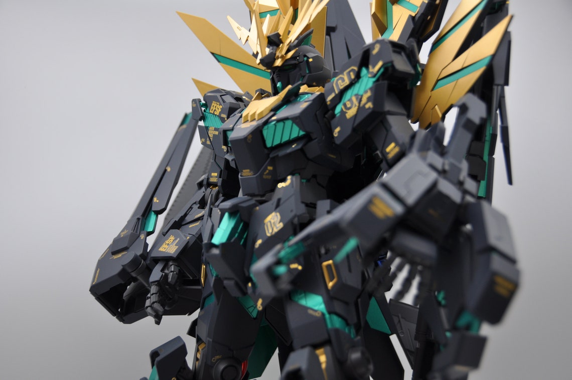 Bandai 1/60 PG Unicorn Gundam 02 Banshee Norn 2 Shield Expansion Built ...