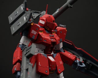 Bandai Gundam MG 1/100 Jim Command Gundam Modified + Built + Painted (Ready to ship from California)