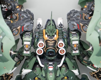 1/100 VN Cast Kshatriya NZ-666 Resin Kit Metal Thrusters Built +