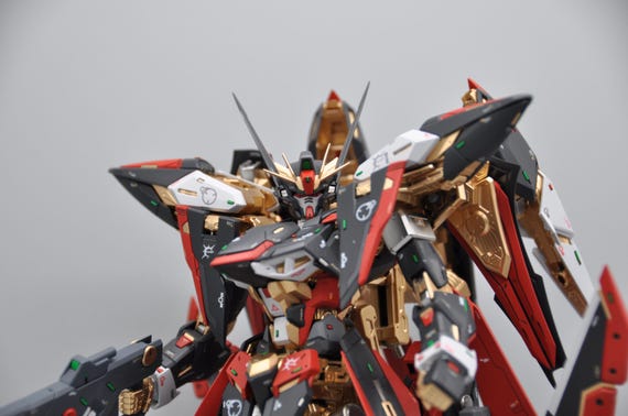 Bandai 1/100 MG Eclipse Gundam Custom Color Heavily Modified Built