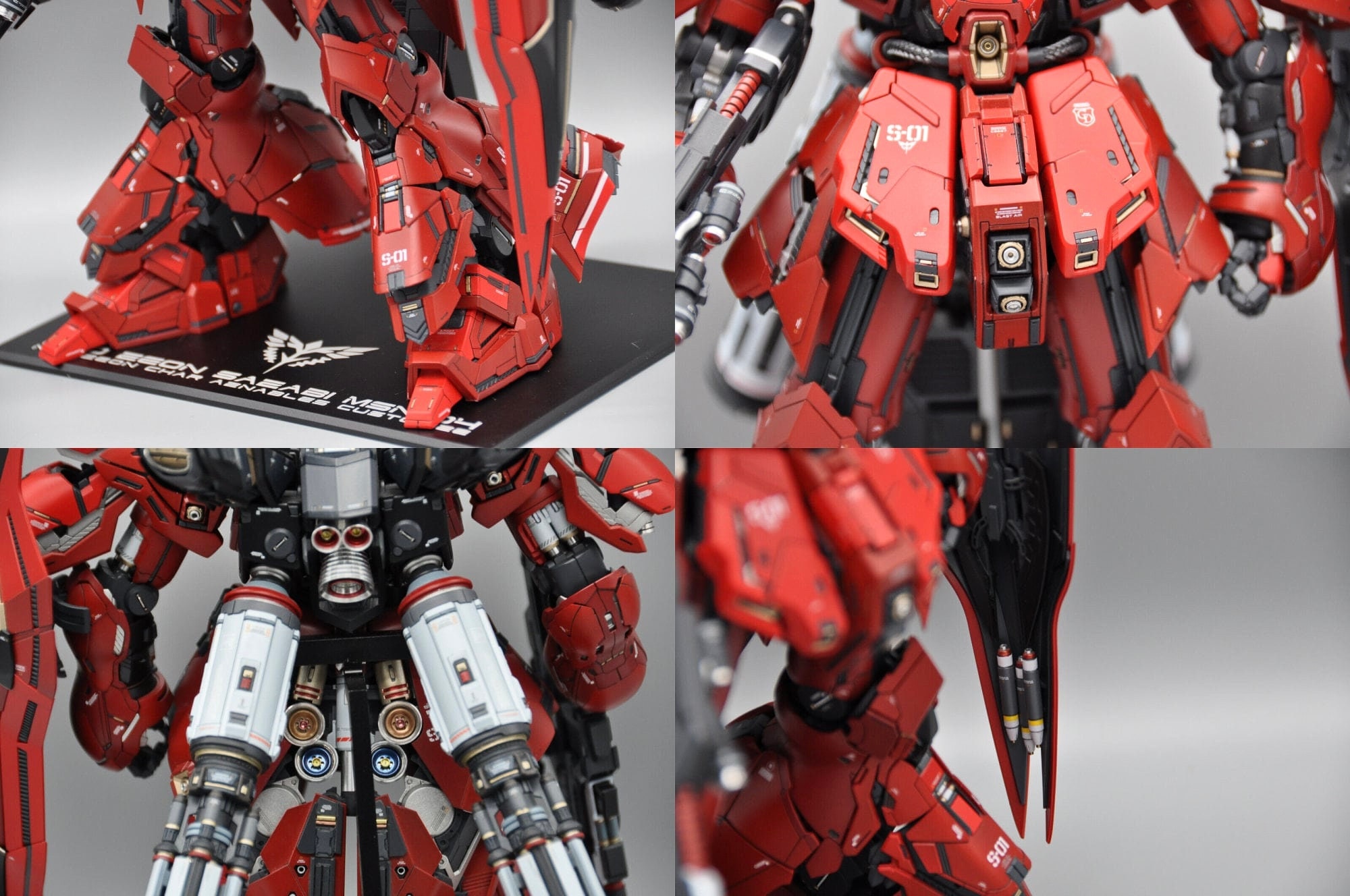 Bandai 1/100 MG Sazabi Ver. Ka W/ Infinite Dimension YJL Kit Bandai 1/100 MG Sazabi Ver. Ka W/ Infinite Dimension YJL Kit