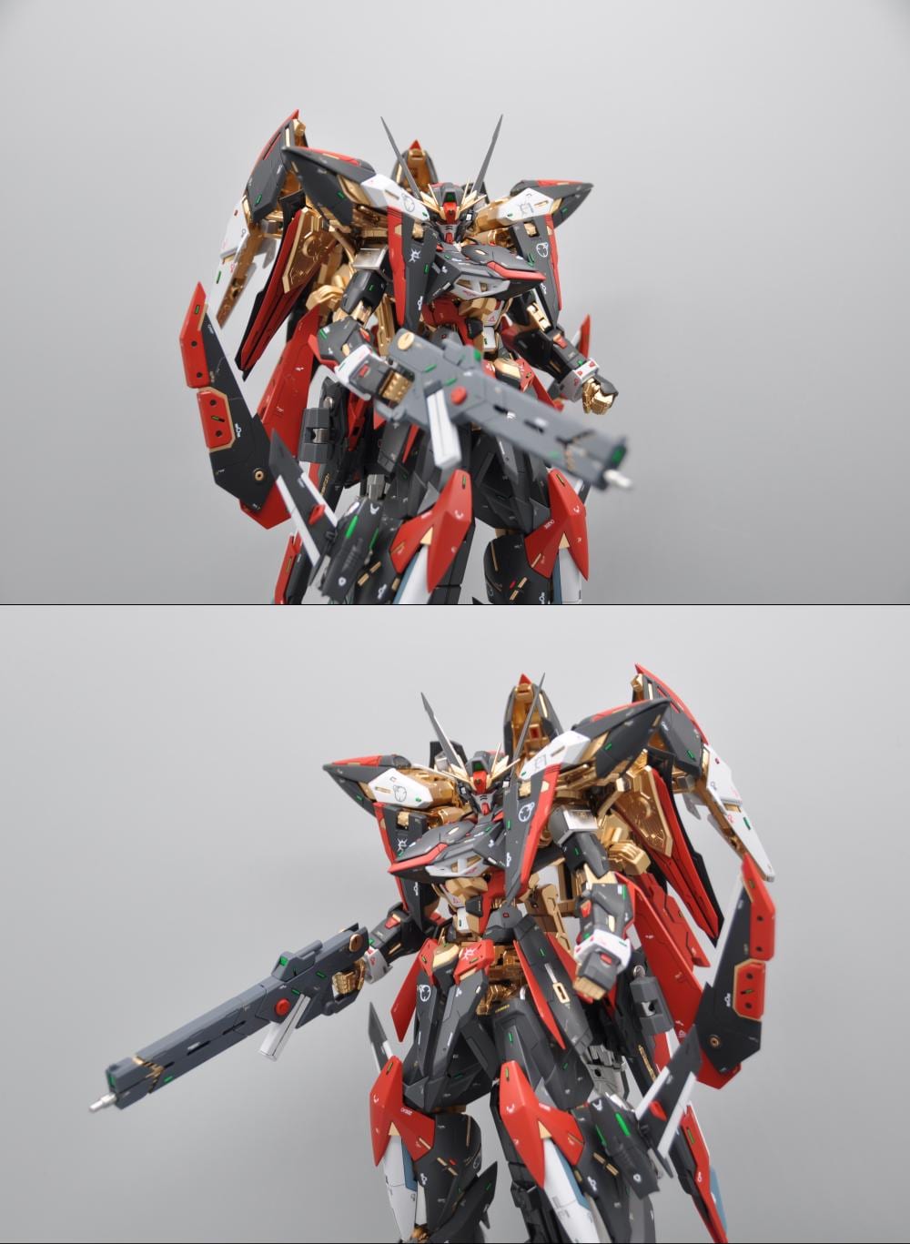 Bandai 1/100 MG Eclipse Gundam Custom Color Heavily Modified Built