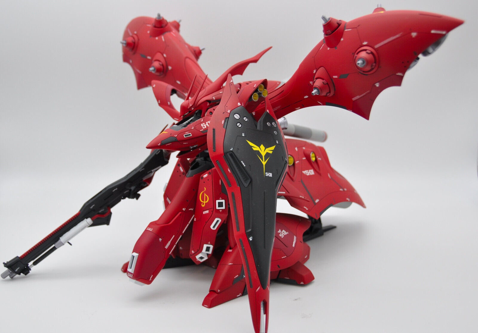 HG MSN-04Ⅱ NIGHTINGALE 1/144 Red Soul Toys NIGHTINGALE 1/144 HG MSN-04Ⅱ