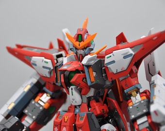 Bandai 1/100 MG Curios Kyrios Gundam Custom Color Heavily Modified Built Painted  (Ready to ship from California)