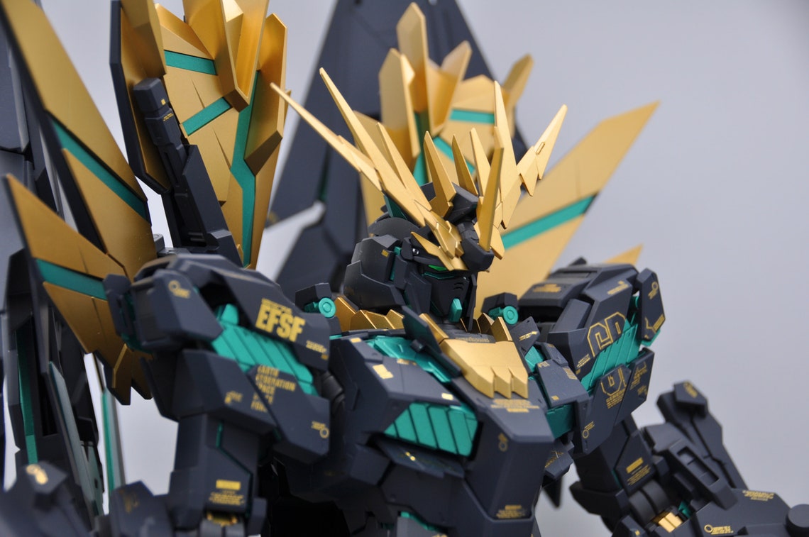 Bandai 1/60 PG Unicorn Gundam 02 Banshee Norn 2 Shield Expansion Built ...