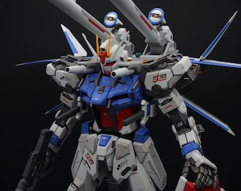 Bandai Gundam PG 1/60 Strike Gundam with I.W.S.P. Backpack Built + Painted (Ready to ship from California)
