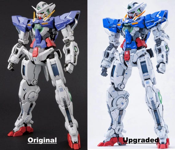 Bandai Perfect Grade PG 1/60 Exia Gundam LED Lightning Mode +
