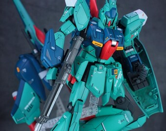 Bandai Gundam MG 1/100 Re-GZ RGZ-91 Professionally Modified + Built + Painted (Ready to ship from California)