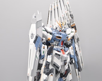 Bandai 1/100 Master Grade MG Nu Gundam with YJL Resin Kit Built Painted (Ready to ship from California)