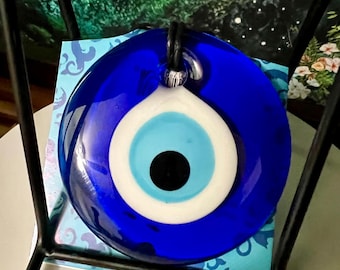 Glass Evil Eye Protection Amulet