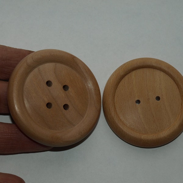 Big Buttons Wood by Sistermaide