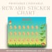 Editable Printable Sticker Reward Chart | Visual Reward System ...