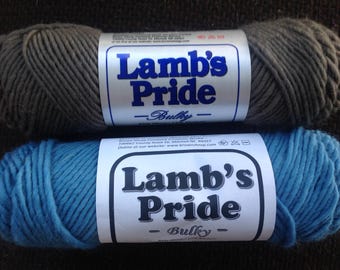 Lamb’s Pride Bulky Wool/Mohair Yarn Knit Crochet Weave Felt 125 Yards Fiber Art Fun