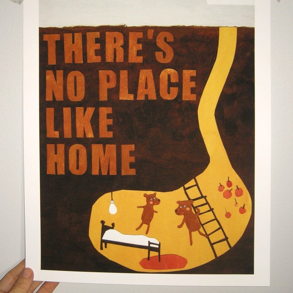 There's No Place Like Home Print RESERVED