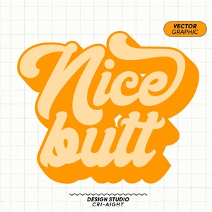 Nice Butt SVG, Bathroom Decor Svg, Funny Bathroom Sign Svg, Bath Mat Svg, Sublimation Design, Svg Cut File, Digital Download Png