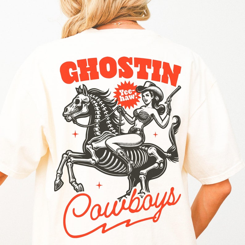 Ghostin Cowboys Western SVG