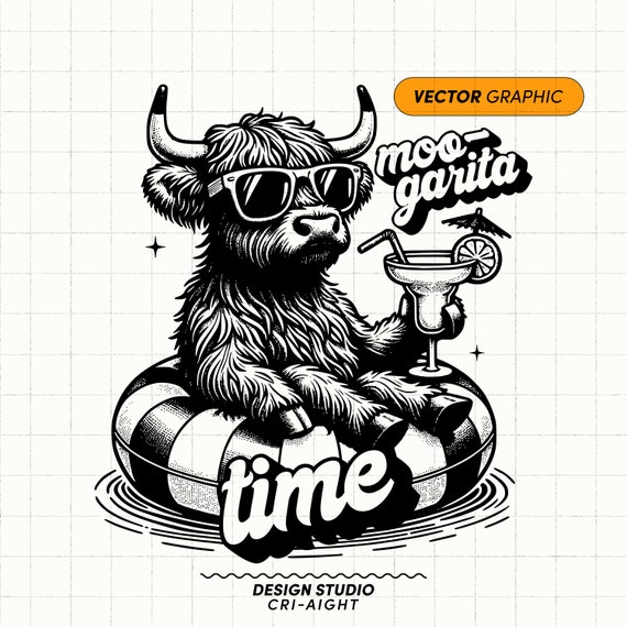 Highland Cow SVG PNG | Summer Vibes Png, Margarita Svg, Highland Cow Shirt Svg, Highland Cow Tumbler Svg, Scottish Highland Cow Svg