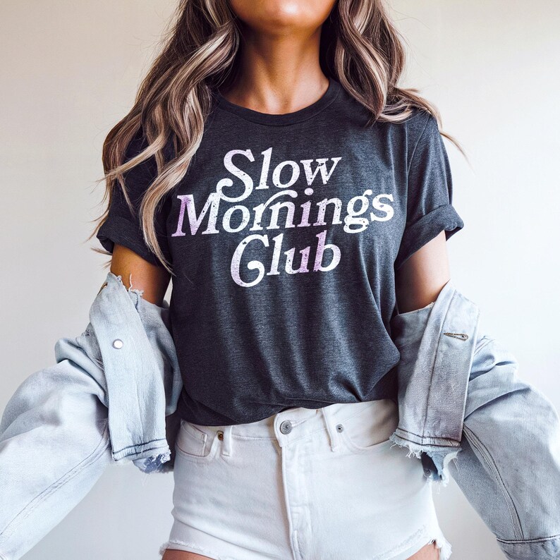 Slow Mornings Club SVG