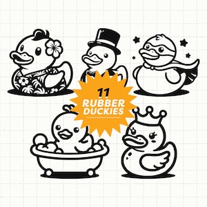 Rubber Duck SVG