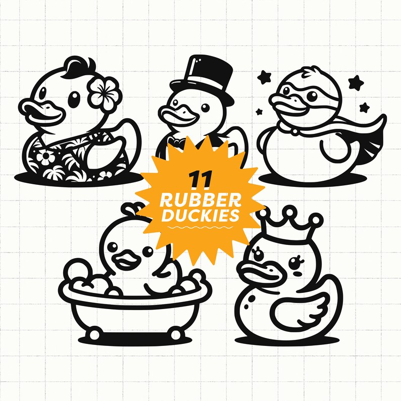 Rubber Duck SVG