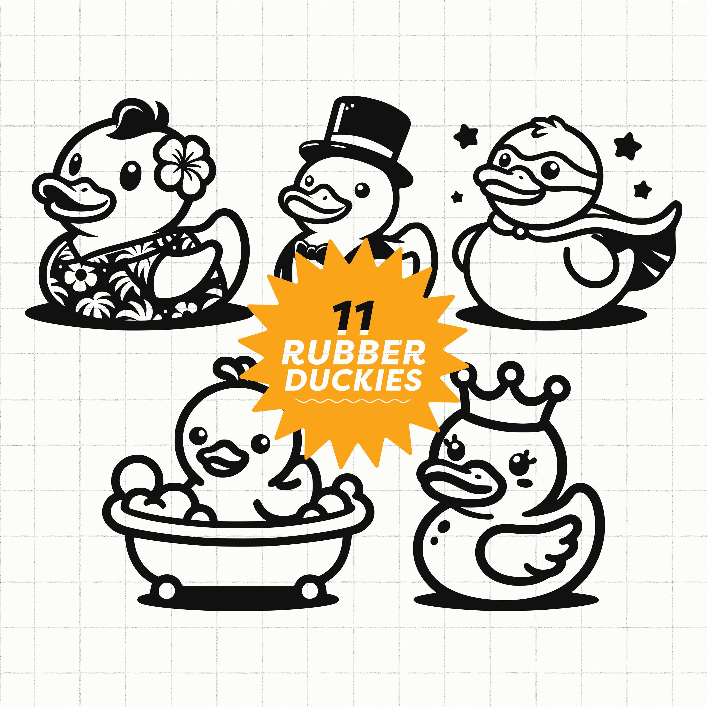 Rubber Ducky SVG | Duck With Sunglasses Svg, Cowboy Duck Png, Rubber ...