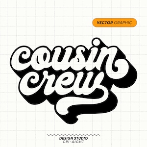 Camisas Cousin Crew SVG PNG | Cousin Camping Crew Svg, Retro Cousin Crew Svg, Cousin Crew Férias Svg, Verão Cousin Crew, Praia Cousin Crew