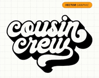 Cousin Crew Shirts SVG PNG | Cousin Camping Crew Svg, Retro Cousin Crew Svg, Cousin Crew Vacation Svg, Summer Cousin Crew, Beach Cousin Crew