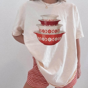 Pyrex PNG Bundle, Grandma Core Thrifted Vintage Dishes Sublimation Design & Clipart image 8