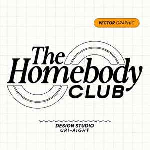 Homebody PNG | The Homebody Club Svg, Introvert Svg, Introvert Png, Tired Svg, Moody Svg, Retro Shirt Design Svg, Commercial Use, Cut File