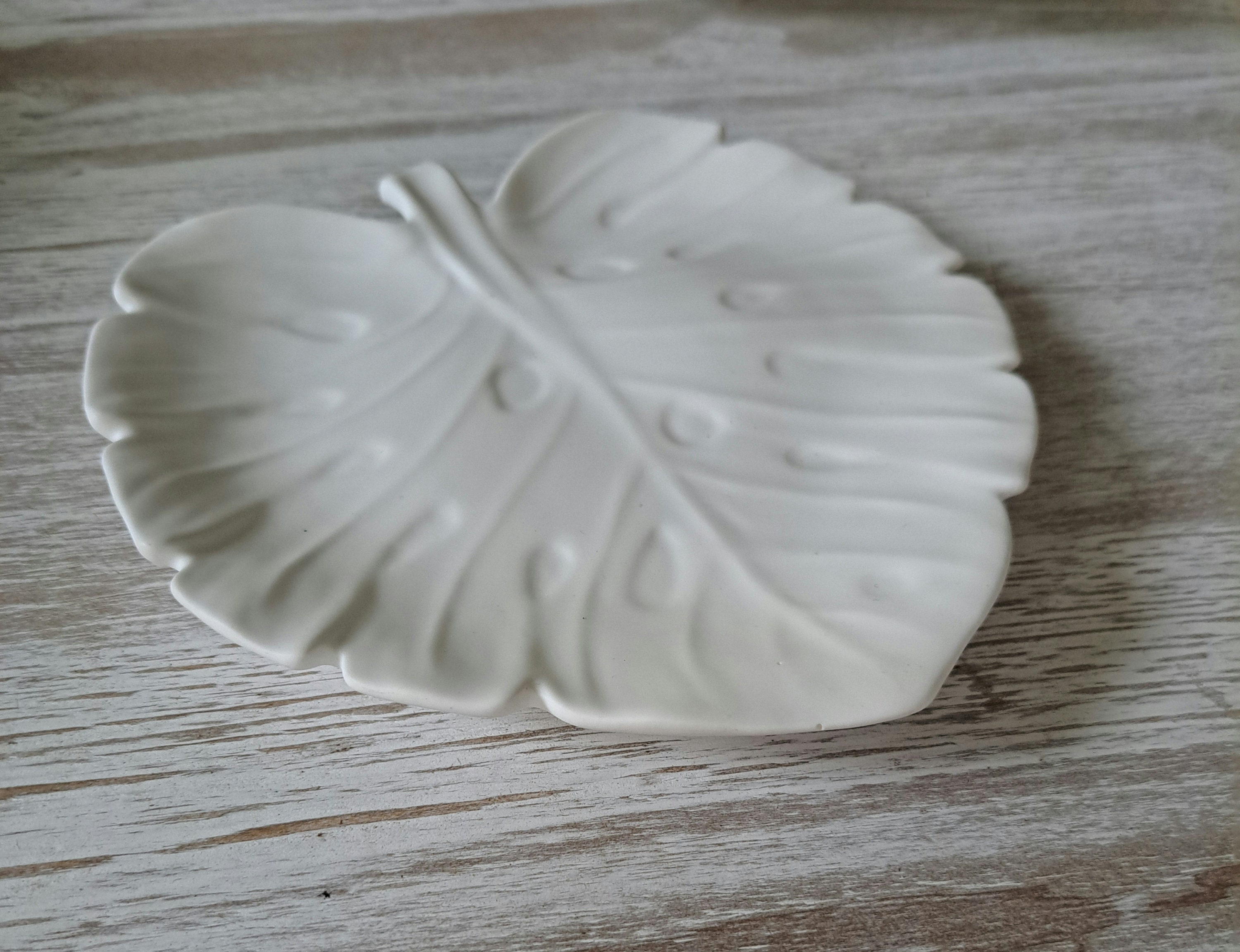 Monstera blatt schale - Etsy.de