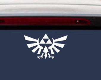 Zelda Triforce Permanent Decal