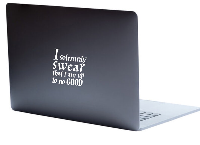 Harry Potter I Solemnly Swear Permanent Decal image 2